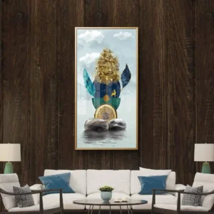 Luxury Golden Tree Acrylic Wall Art