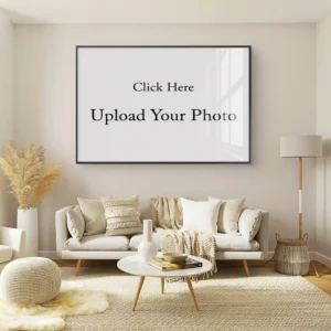 Black Landscape Photo Frame