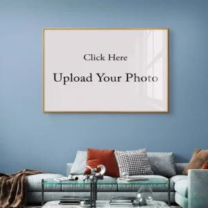 Premium Gold Horizontal Photo Frame