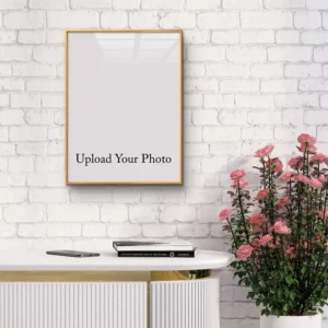 Premium Gold Portrait Wall Photo Frame