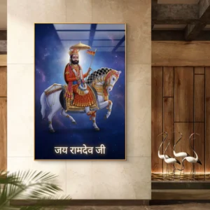 Jai Ramdev Ji HD Acrylic Wall Art