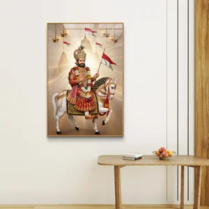 Ramdev Ji Maharaj Divine Premium Acrylic Wall Art