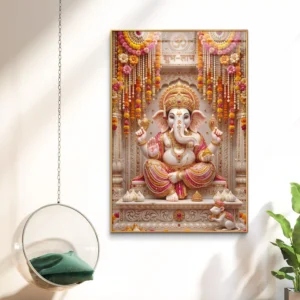 Ganapati Bappa Morya Divine Premium Acrylic Wallart