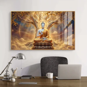 Lord Buddha Meditation Premium Acrylic Wallart