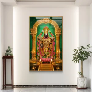 Divine Tirupati Balaji – Premium Acrylic Wallart