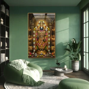 Sacred Lord Venkateswara Balaji – Premium Acrylic Wall Art
