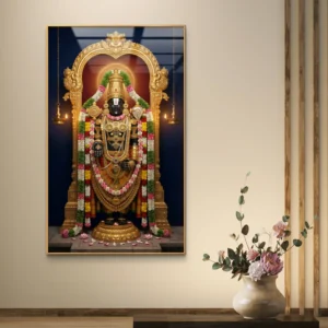 Royal Venkateswara Balaji – Premium Acrylic Wall Art
