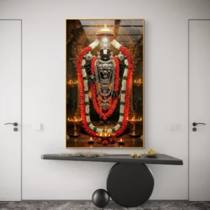Premium Tirupati Balaji Acrylic Wall Art