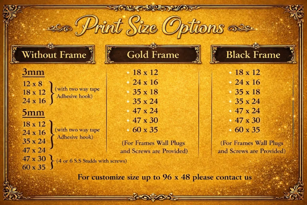 Size Options