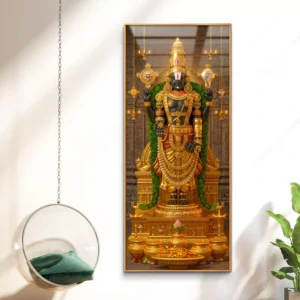 Tirupati Balaji Premium Acrylic Wall Art