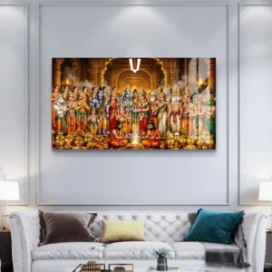 Divine Srinivasa Kalyanam Premium Acrylic Wall Art