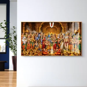 Divine Srinivasa Kalyanam Premium Acrylic Wall Art