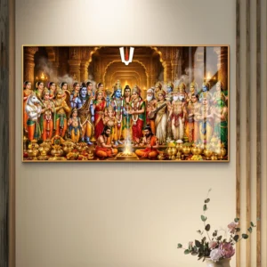 Divine Srinivasa Kalyanam Premium Acrylic Wall Art