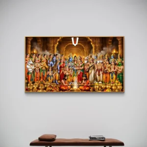 Divine Srinivasa Kalyanam Premium Acrylic Wall Art